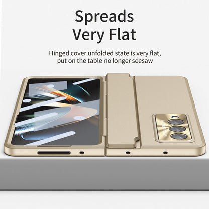 Newest Hinge All-inclusive Drop-Proof Phone Case For Samsung Galaxy Z Fold3 Fold4 5G With Screen Protector Samsung Cases