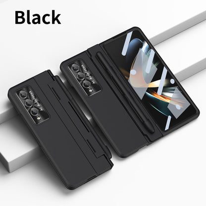 Newest Hinge All-inclusive Drop-Proof Phone Case For Samsung Galaxy Z Fold3 Fold4 5G With Screen Protector