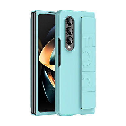 Newest Stylish Elastic Wristband Shockproof Case For Samsung Galaxy Z Fold 3 Fold 4 5G