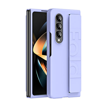 Newest Stylish Elastic Wristband Shockproof Case For Samsung Galaxy Z Fold 3 Fold 4 5G