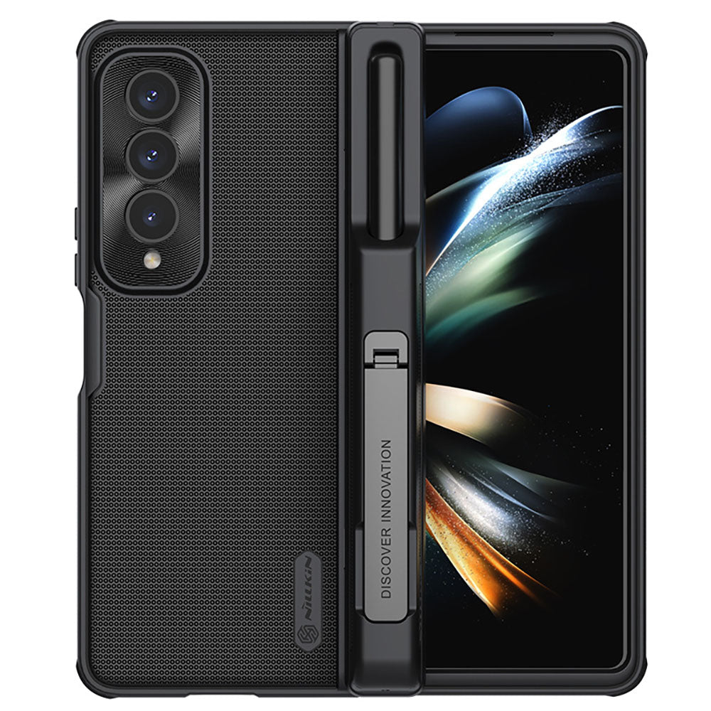 Samsung Galaxy Z Fold 4 5G Frosted Shield Holder Case With S Pen Slot
