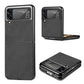 Carbon Fiber Pattern 360 Degree Protection Phone Case For Samsung Galaxy Flip 3 Samsung Galaxy Z Flip 3 Case