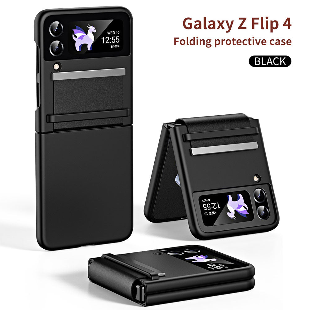 Newest Ultra-thin Wrist Strap Shockproof Folding Protective Case For Samsung Galaxy Z Flip3 Flip4