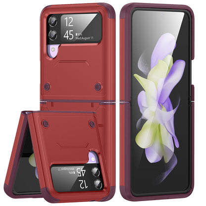 Newest Super Armor Four Corners Shockproof Phone Case For Samsung Galaxy Z Flip3 Flip4