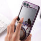 Cyberpunk Magnetic Wireless Charging Phantom Ring Phone Case For Samsung Galaxy Z Flip5 Flip4 Flip3